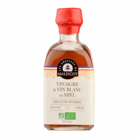 Les abeilles de Malescot - Vinaigre de vin blanc au miel Les abeilles de Malescot - Vinaigre de vin blanc au miel